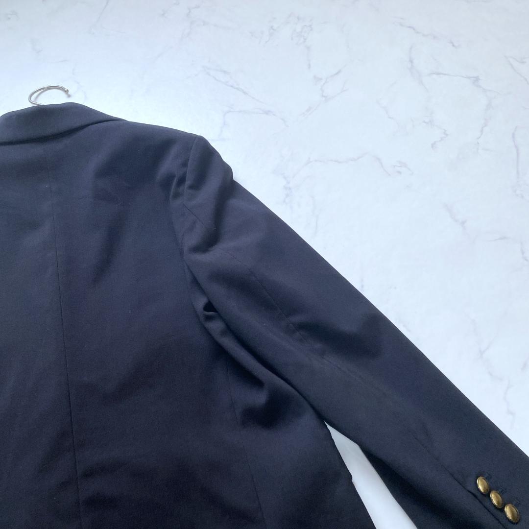 タグ付✨ミラオーウェン 金釦ダブルブレストジャケット 0 ネイビー