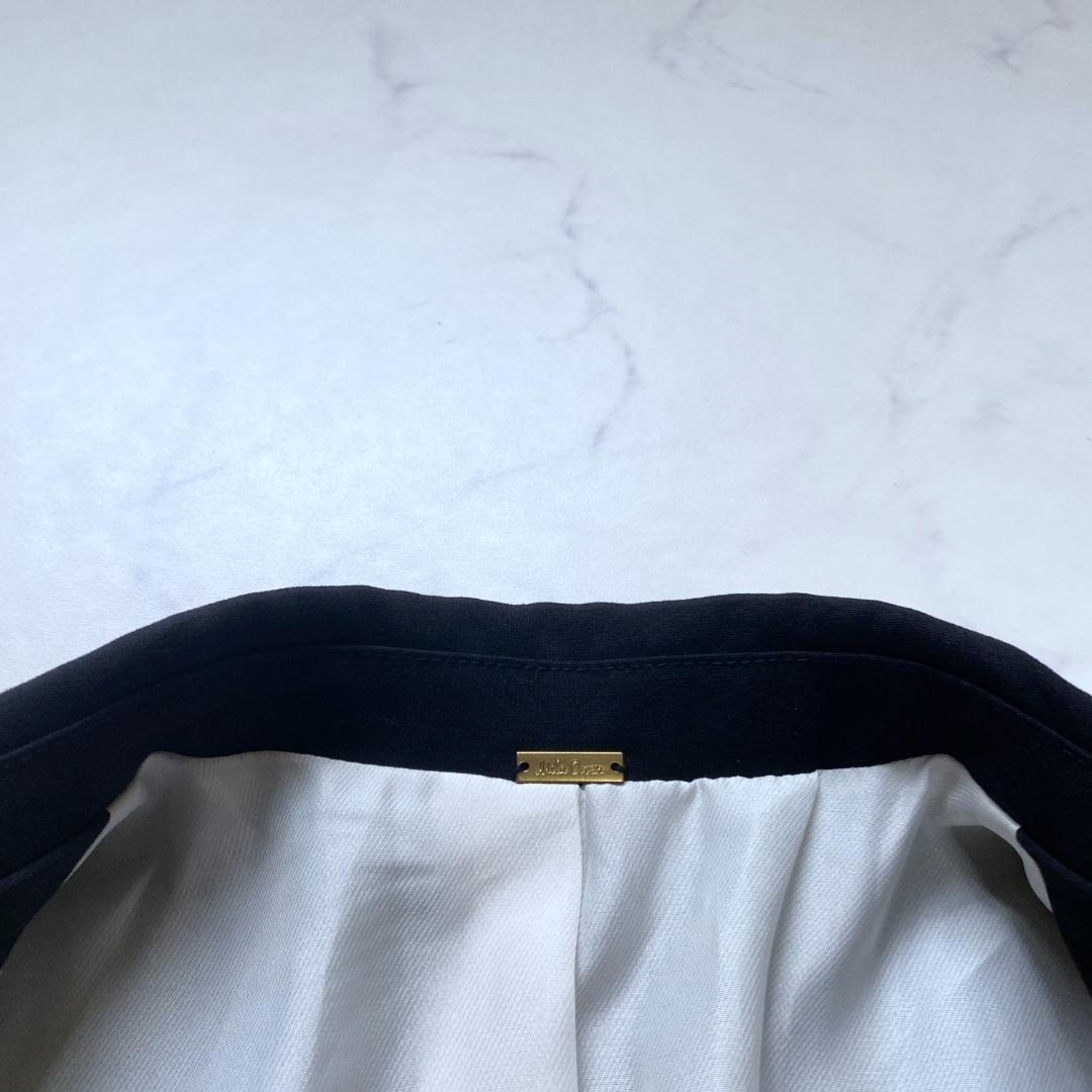 タグ付✨ミラオーウェン 金釦ダブルブレストジャケット 0 ネイビー