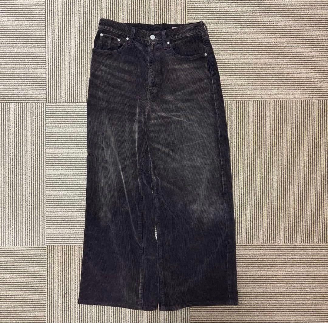 パンツ LIDNM SUNBURN AGED CORDUROY PANTS 25SS