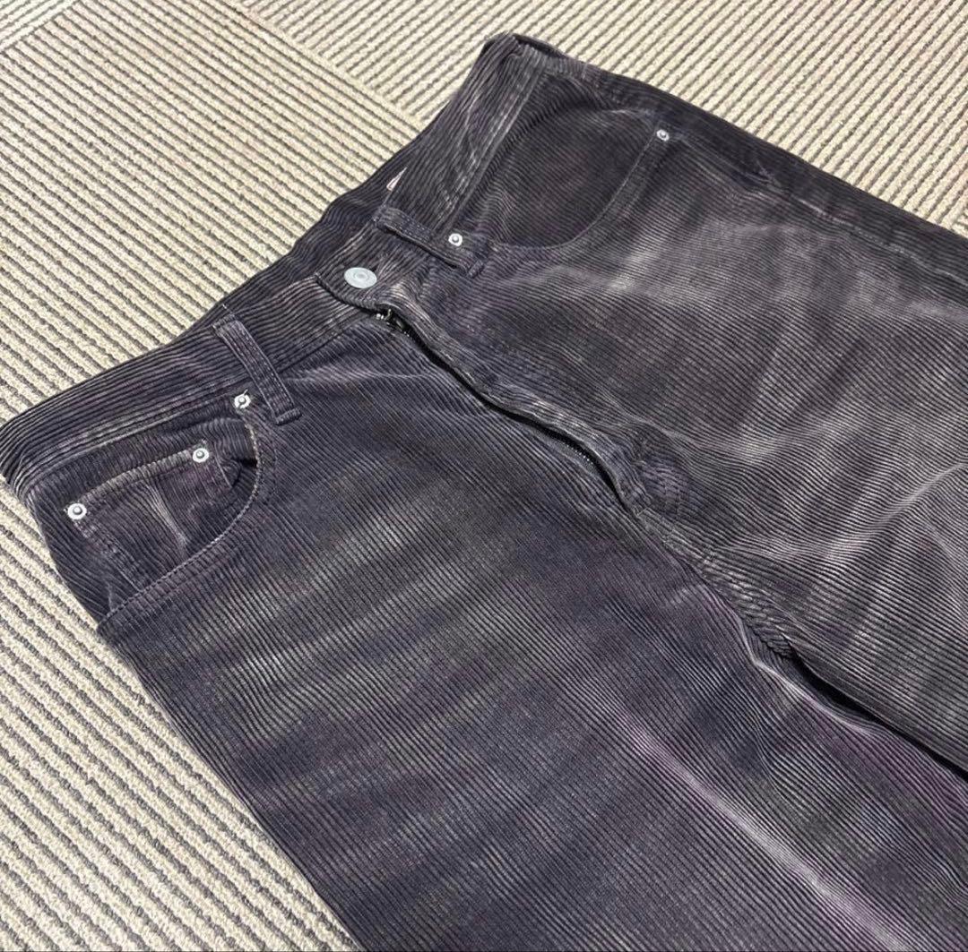 パンツ LIDNM SUNBURN AGED CORDUROY PANTS 25SS
