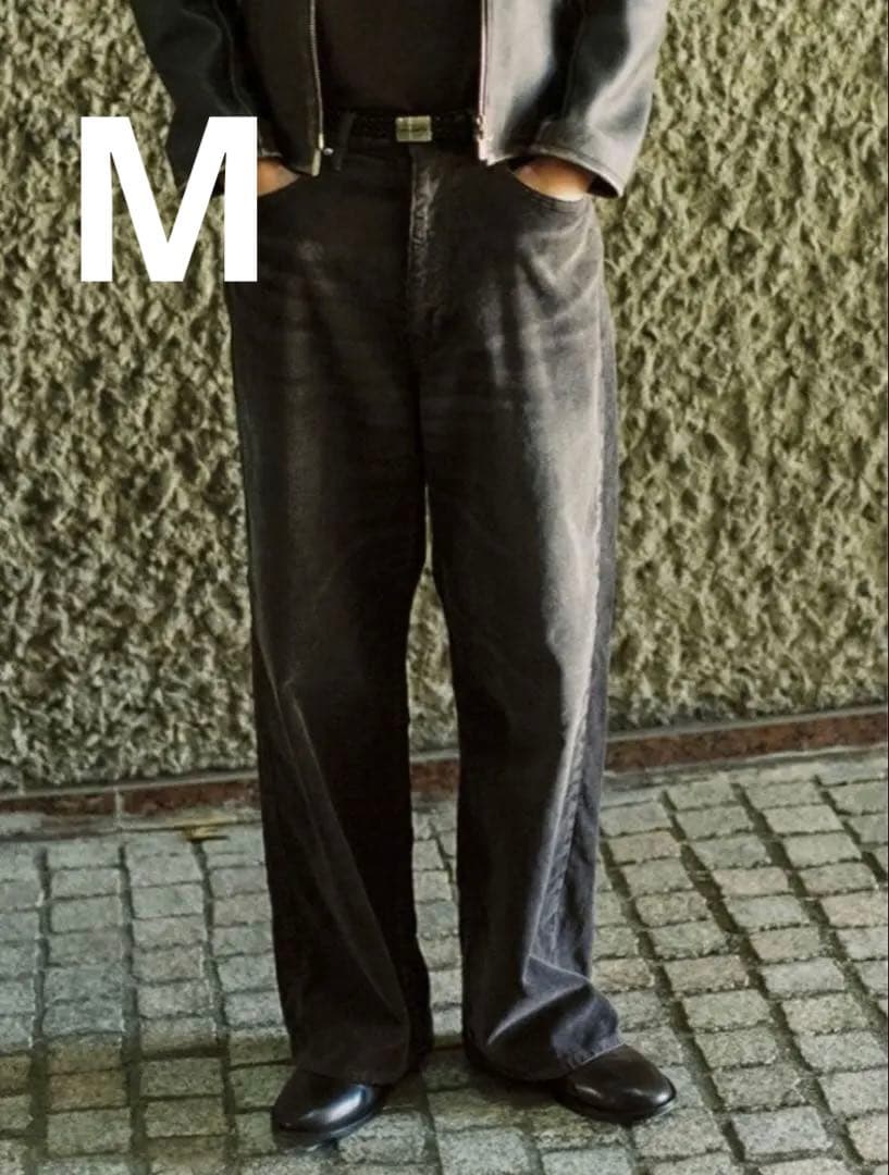 パンツ LIDNM SUNBURN AGED CORDUROY PANTS 25SS