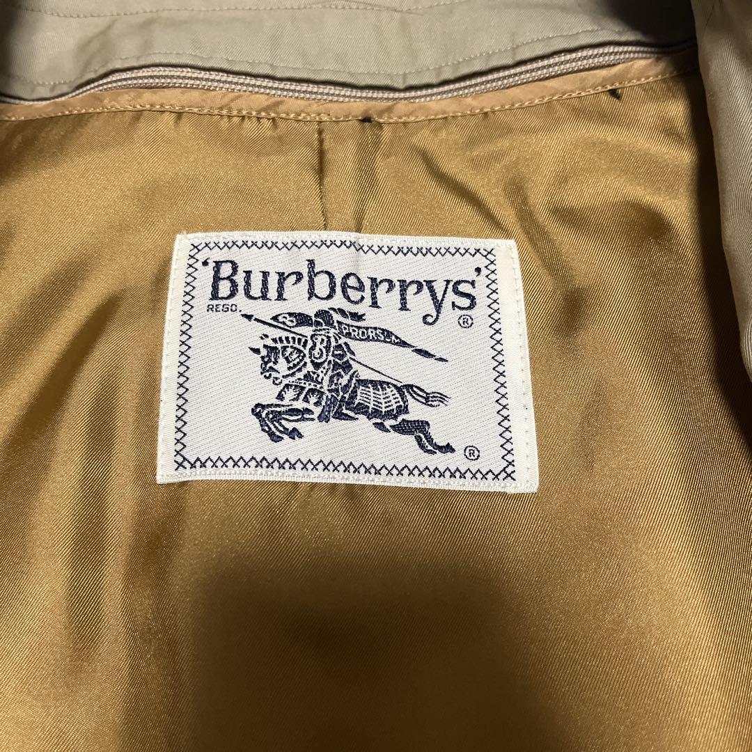 BURBERRYS バーバリー トレンチコート ベージュ ノバチェック ライナー