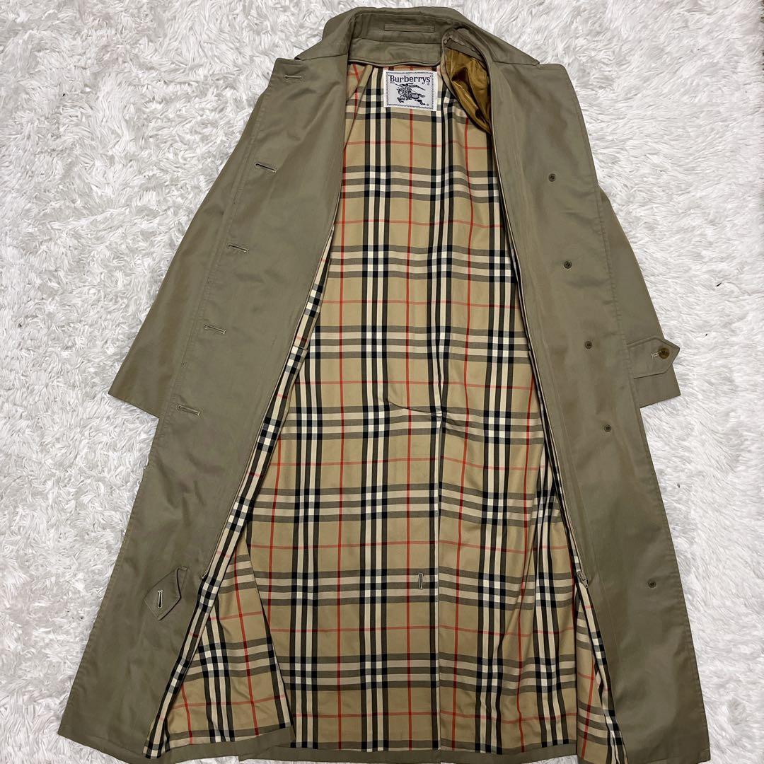 BURBERRYS バーバリー トレンチコート ベージュ ノバチェック ライナー
