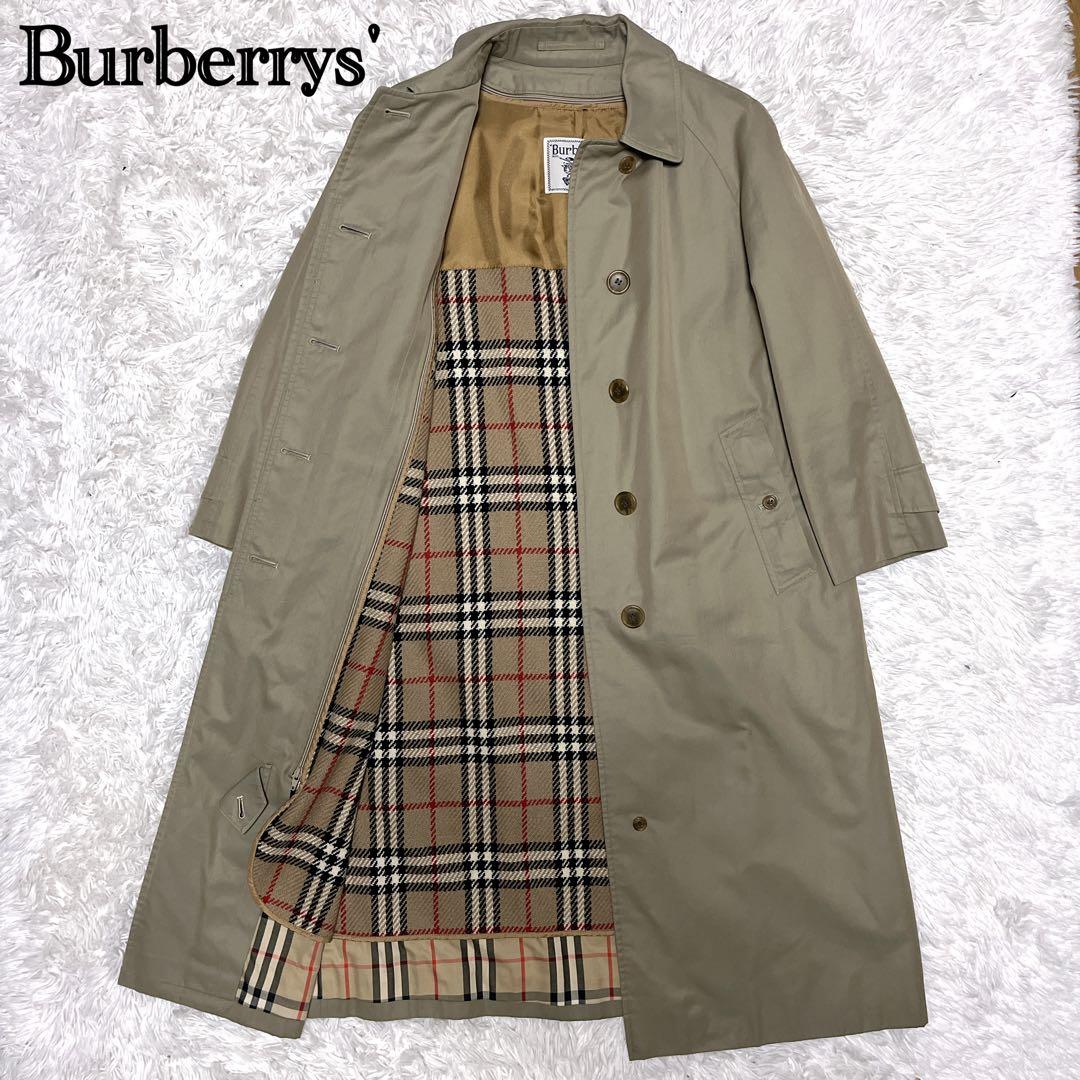 BURBERRYS バーバリー トレンチコート ベージュ ノバチェック ライナー