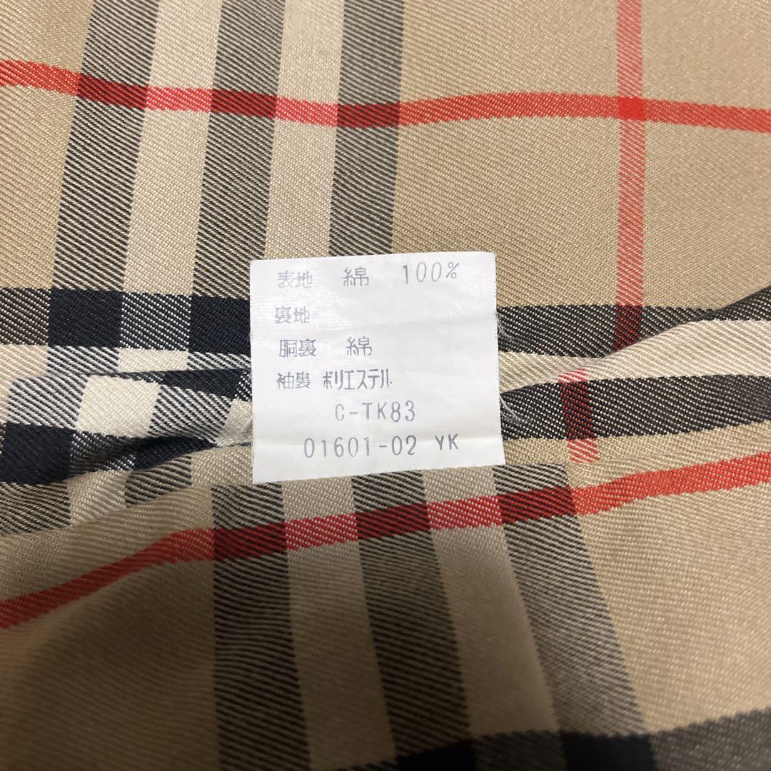 BURBERRYS バーバリー トレンチコート ベージュ ノバチェック ライナー