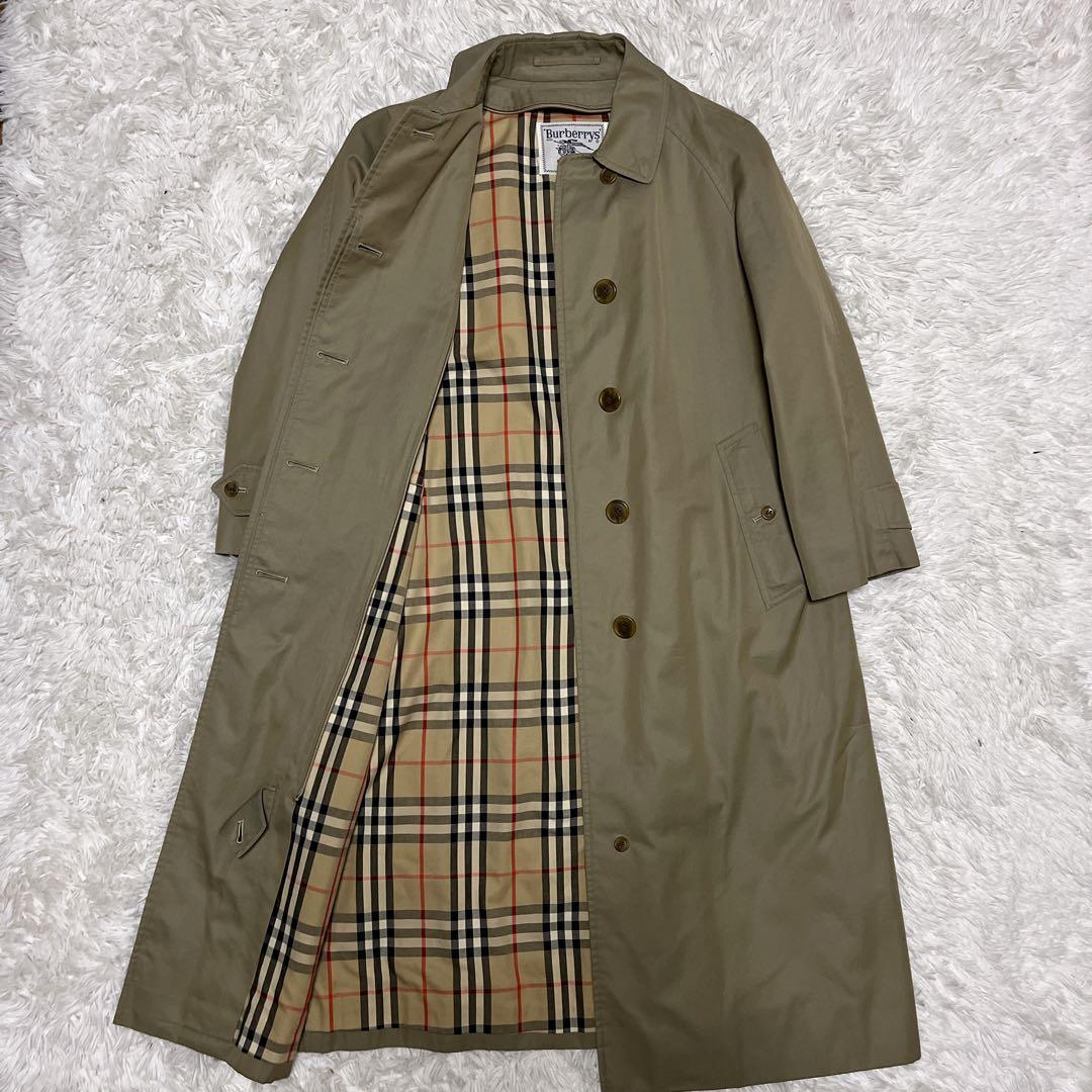 BURBERRYS バーバリー トレンチコート ベージュ ノバチェック ライナー