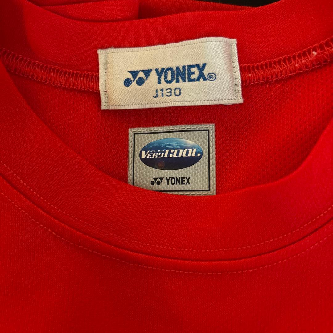 11/24までの出品ですYONEX 130cm ウィンドブレーカー上下　ピステ