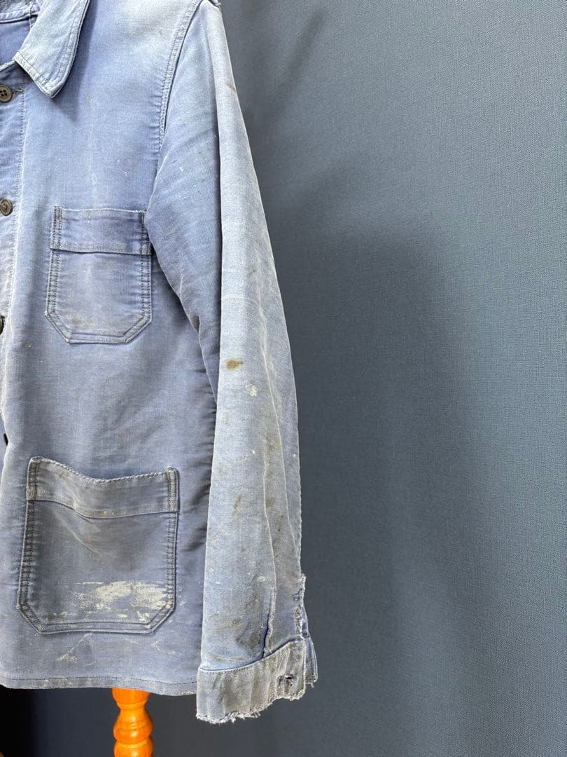 40〜50's フランス製モールスキンジャケット