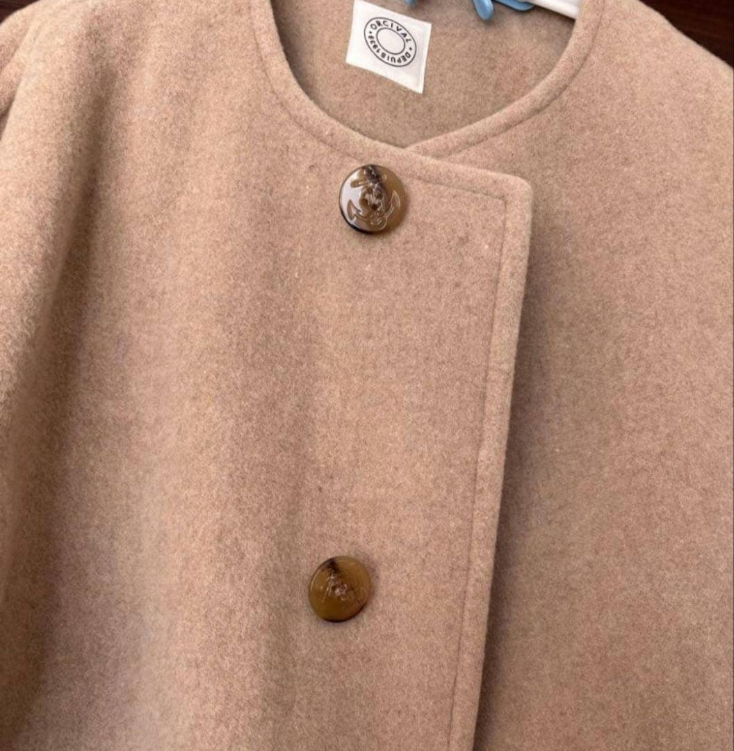 オーチバル　オーシバル　北欧　暮らしの道具店　 ショートコート