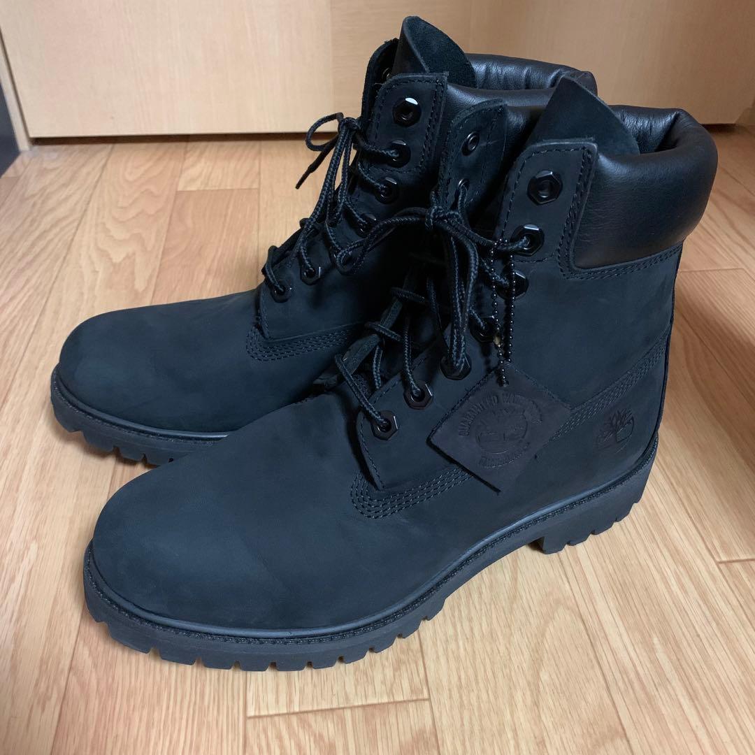 Timberland 6inch PREMIUMプレミアムブーツブラックヌバック