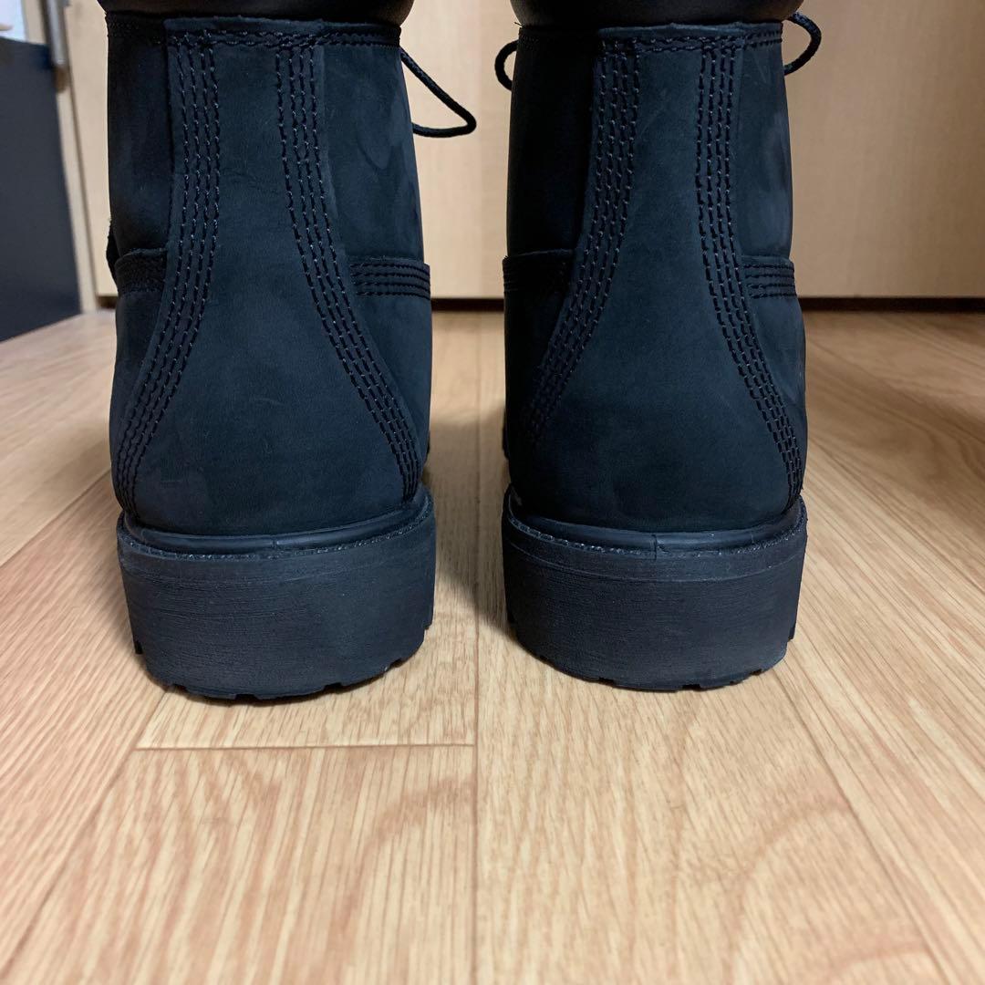 Timberland 6inch PREMIUMプレミアムブーツブラックヌバック