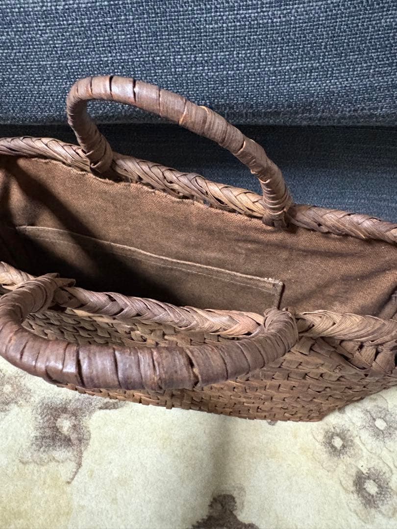 山葡萄天然素材 かごバッグ