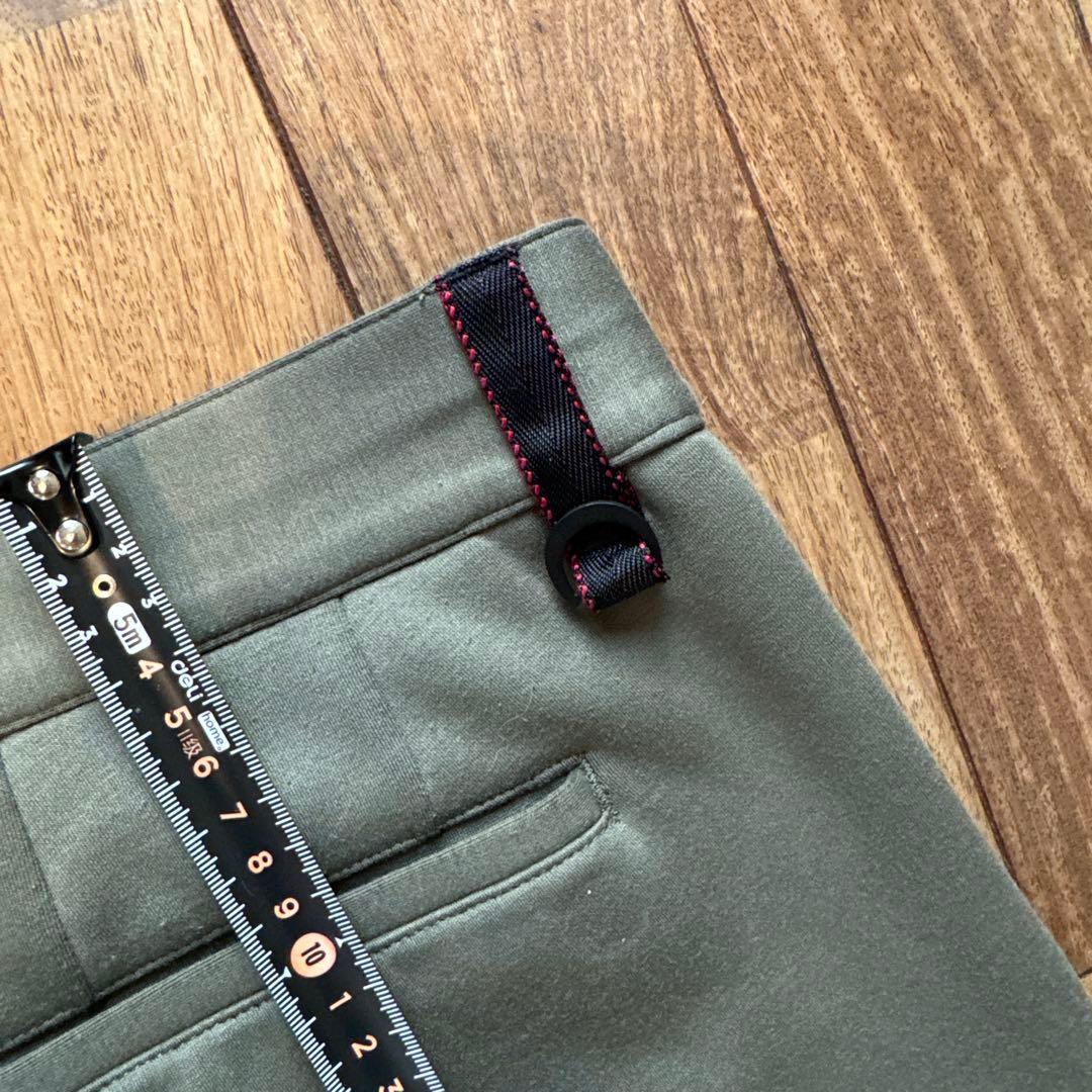 BRIEFING ロゴ入り ジョガーパンツ カーキ XL