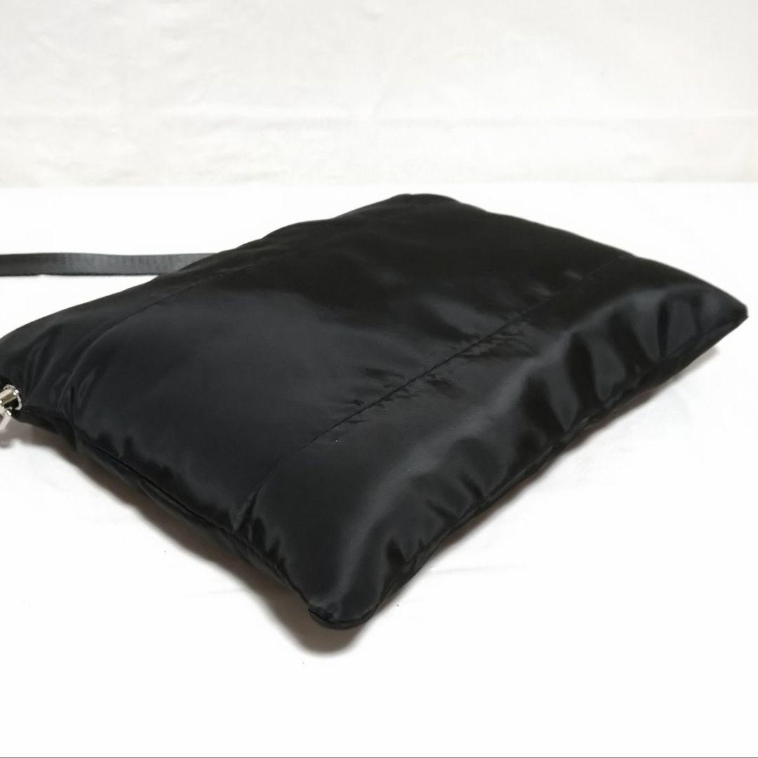 シャネル ショルダー ふんわり ナイロン ポーチ 非売品 黒 CHANEL