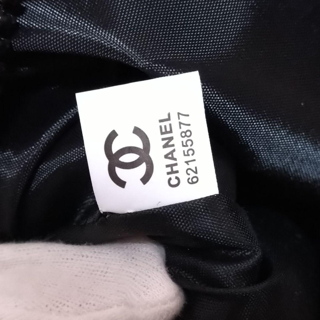 シャネル ショルダー ふんわり ナイロン ポーチ 非売品 黒 CHANEL