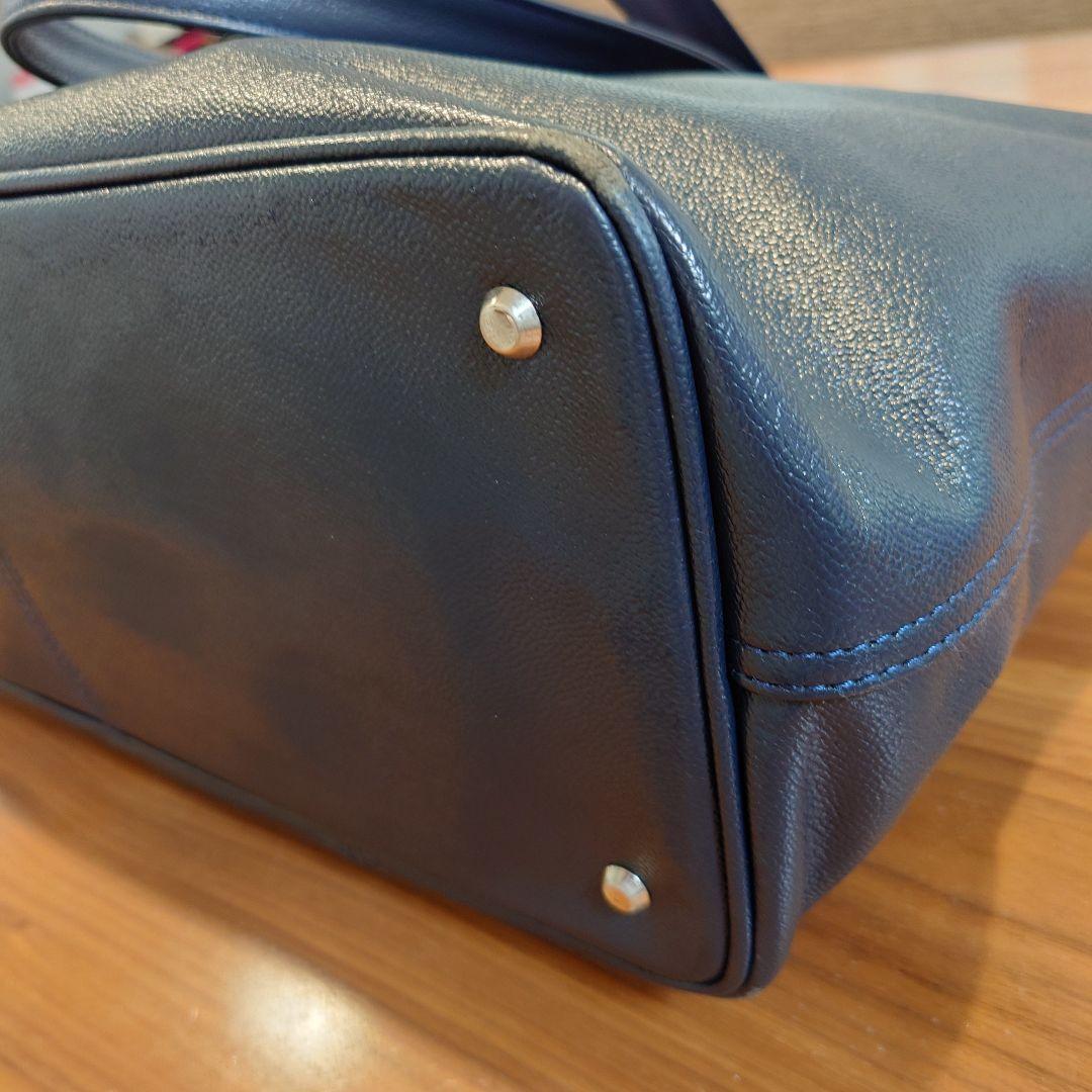 PORTER　LINK　トートバッグＬ　ネイビー ポーチ付き