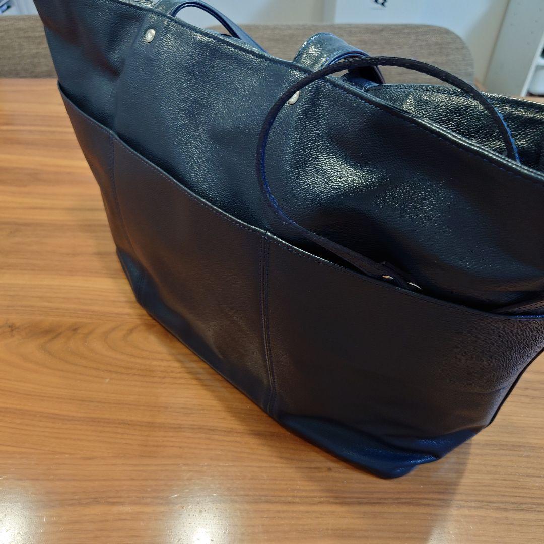 PORTER　LINK　トートバッグＬ　ネイビー ポーチ付き