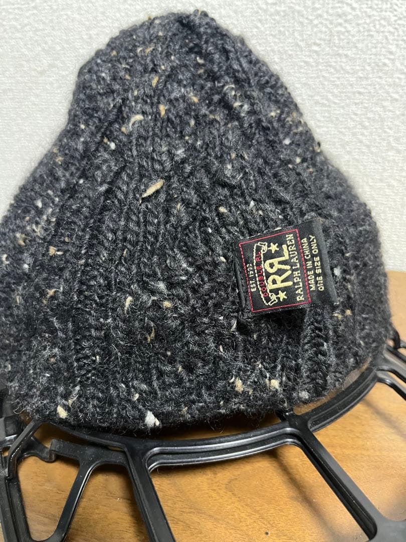 専用　RRLケーブル編みビーニー