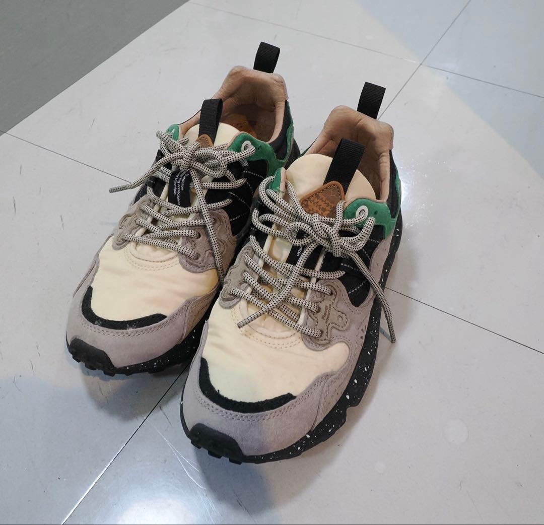 美品FLOWER MOUNTAIN YAMANO3 Beige/Green 24