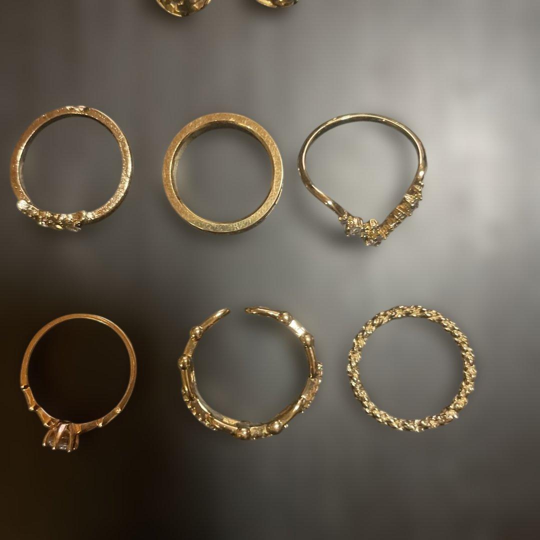 生前整理　私物含む　ゴールド色 アクセサリー　まとめ　お値引き不可