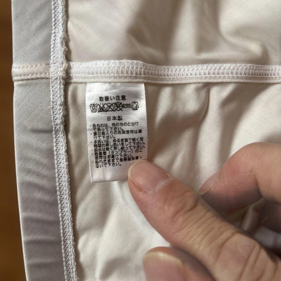 I*o様 メンズ　競泳水着　着用注意　レア　白　アシックス　p2？