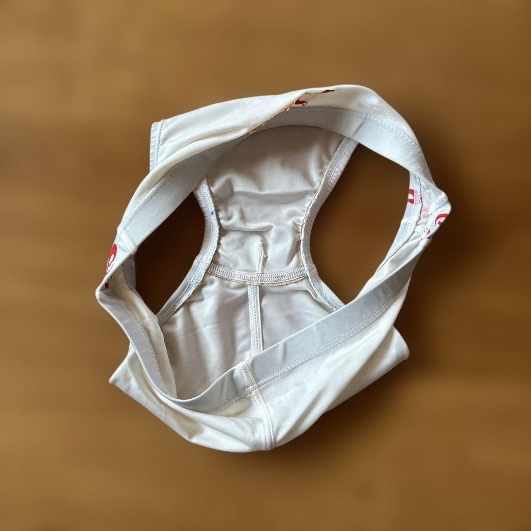 I*o様 メンズ　競泳水着　着用注意　レア　白　アシックス　p2？