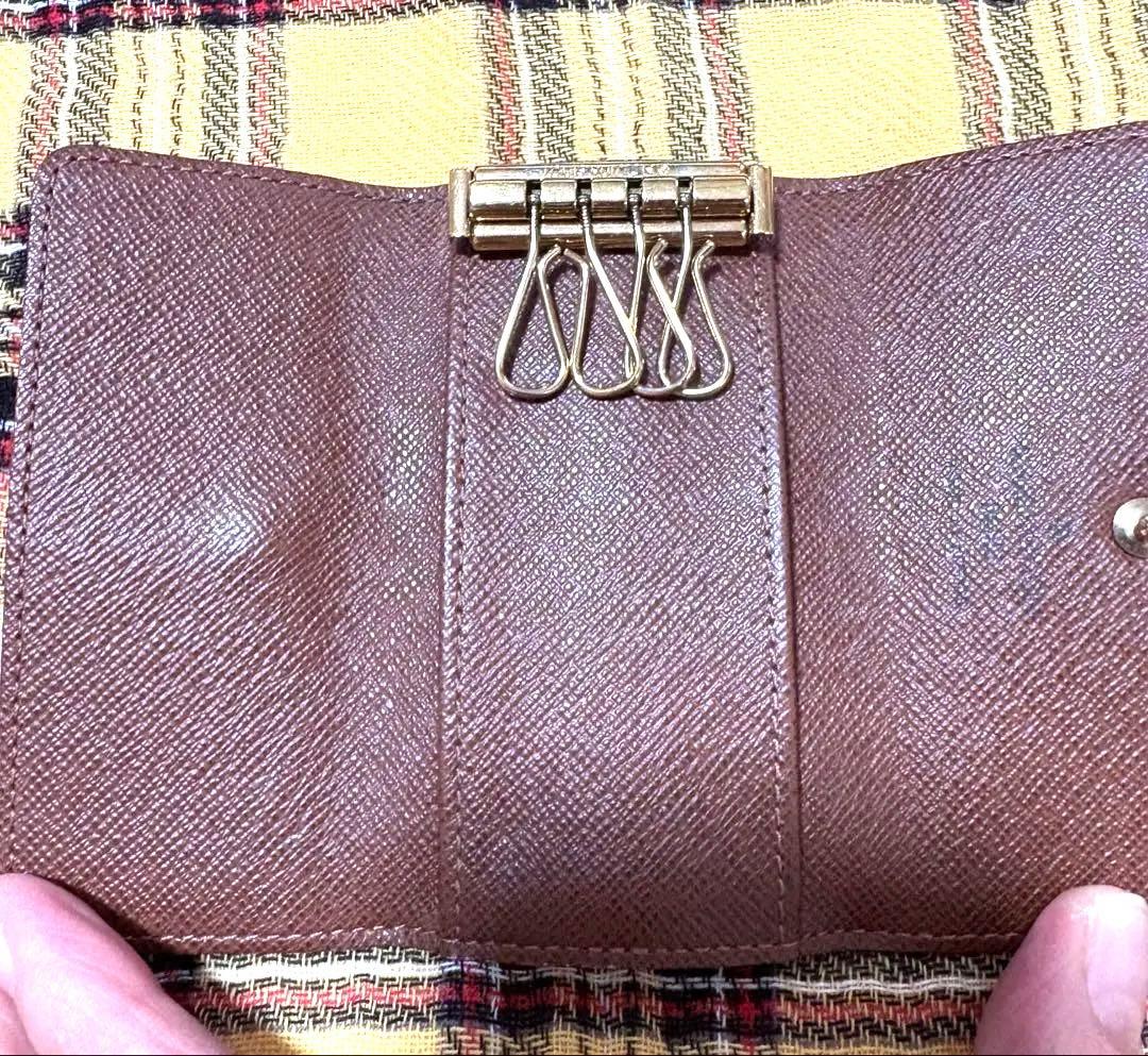 LOUIS VUITTON 4連キーケース モノグラム