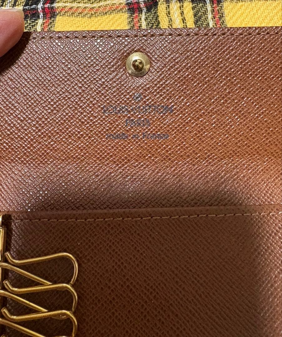 LOUIS VUITTON 4連キーケース モノグラム