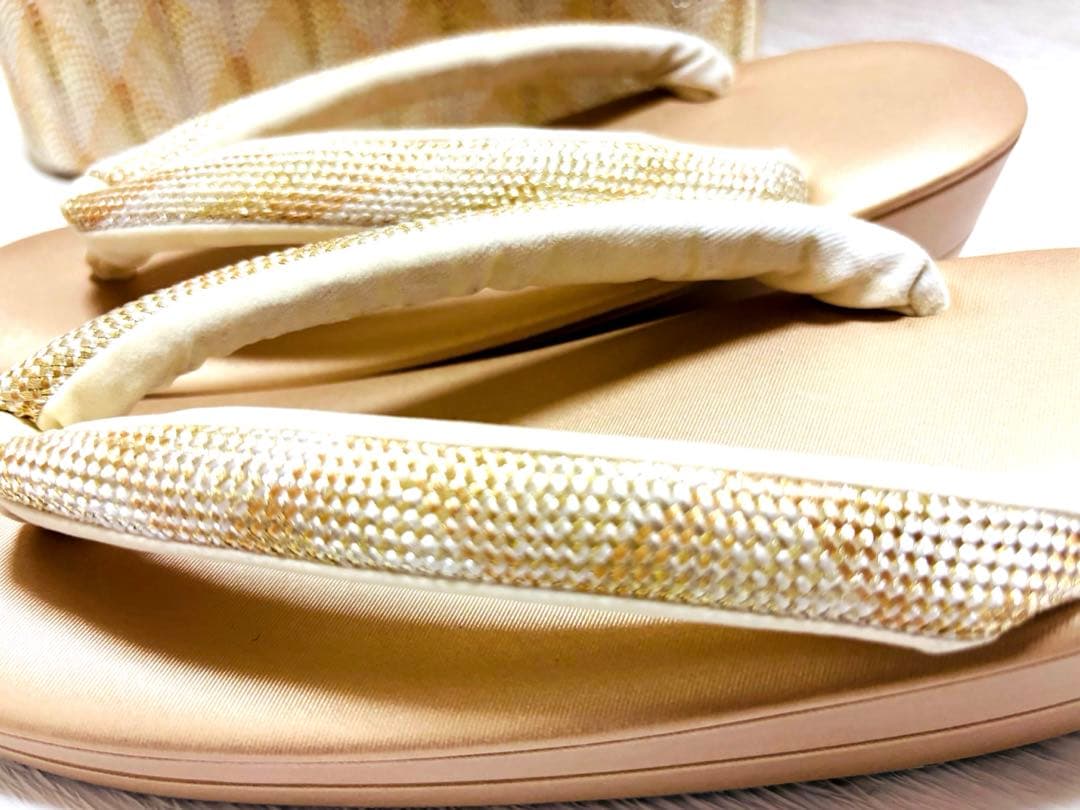 専用♡ 西陣織　帯地使用　フォーマル用　日本製　高級　草履・バッグ　2点セット