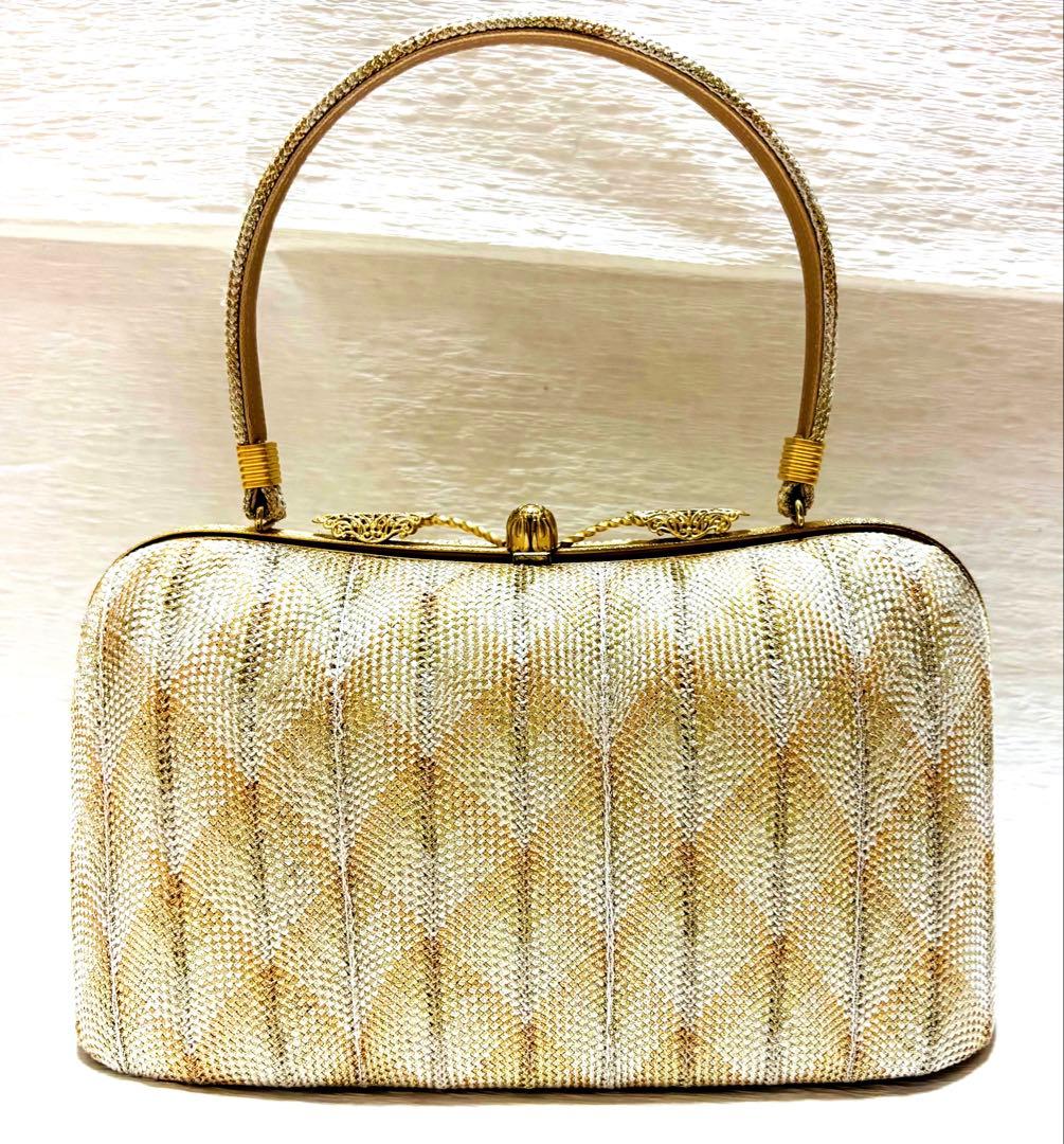 専用♡ 西陣織　帯地使用　フォーマル用　日本製　高級　草履・バッグ　2点セット