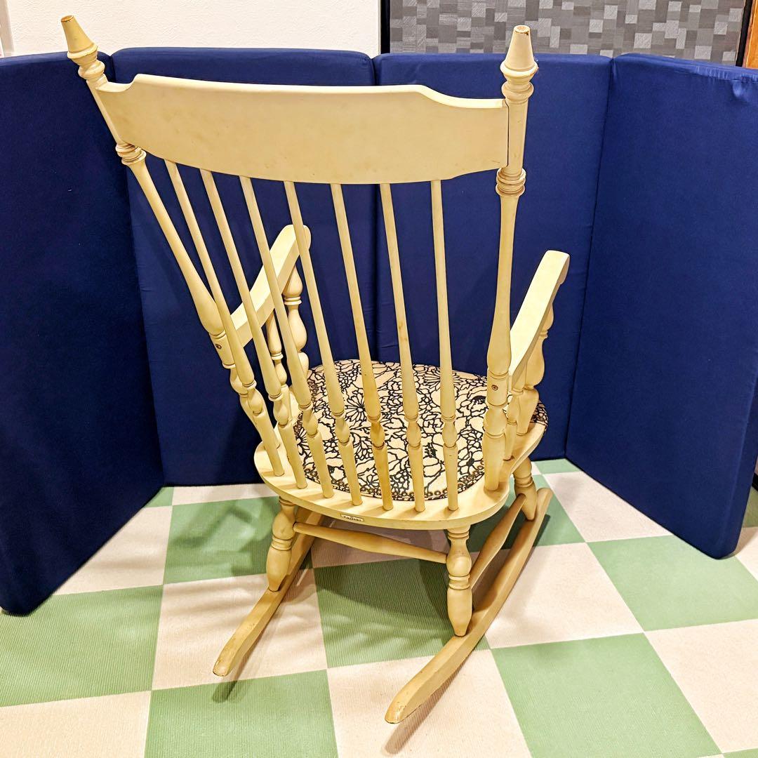 太平産業【TAIHEI】ロッキングチェア　レトロアンティーク　飛騨家具