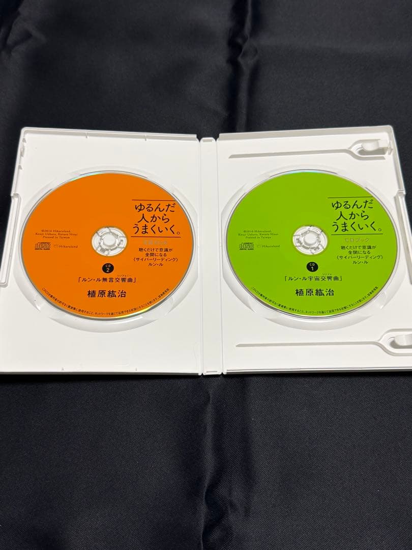 ゆるんだ人からうまくいく。CDブック　ひすいこたろう　植原紘治