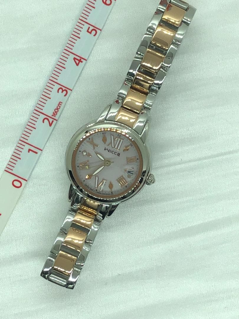 wicca ウィッカ 電波 ソーラー レディース 時計 KL0-014-99