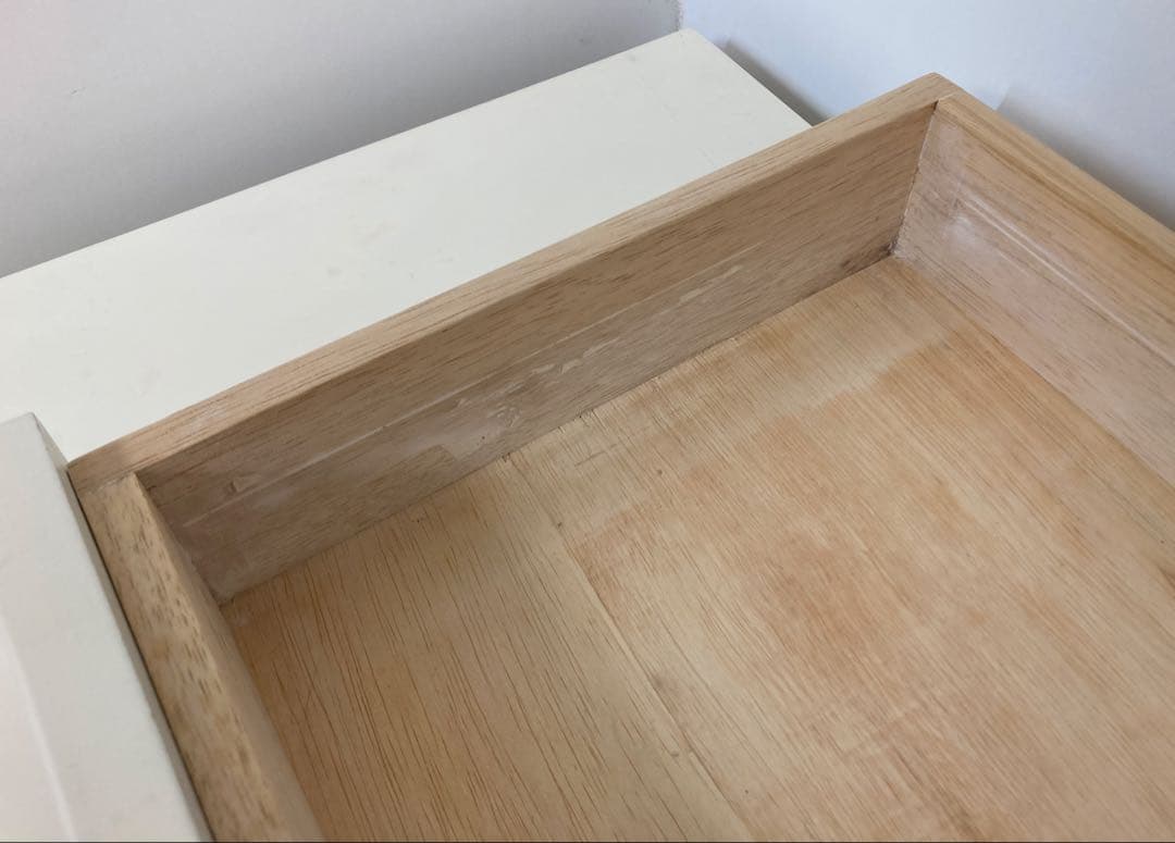 引き出し付きアンティーク調テーブル