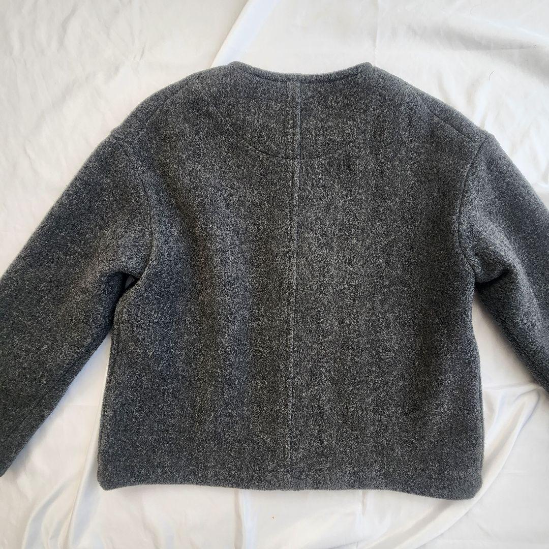 DANTON☆ダントン☆ウールライトパイル ウールモッサ カラーレスジャケット