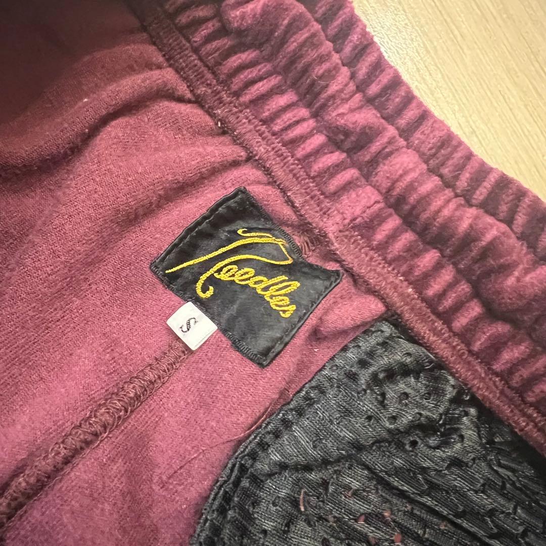 Needles ニードルス ニードルズ トラックパンツ ベロア Sサイズ 中古