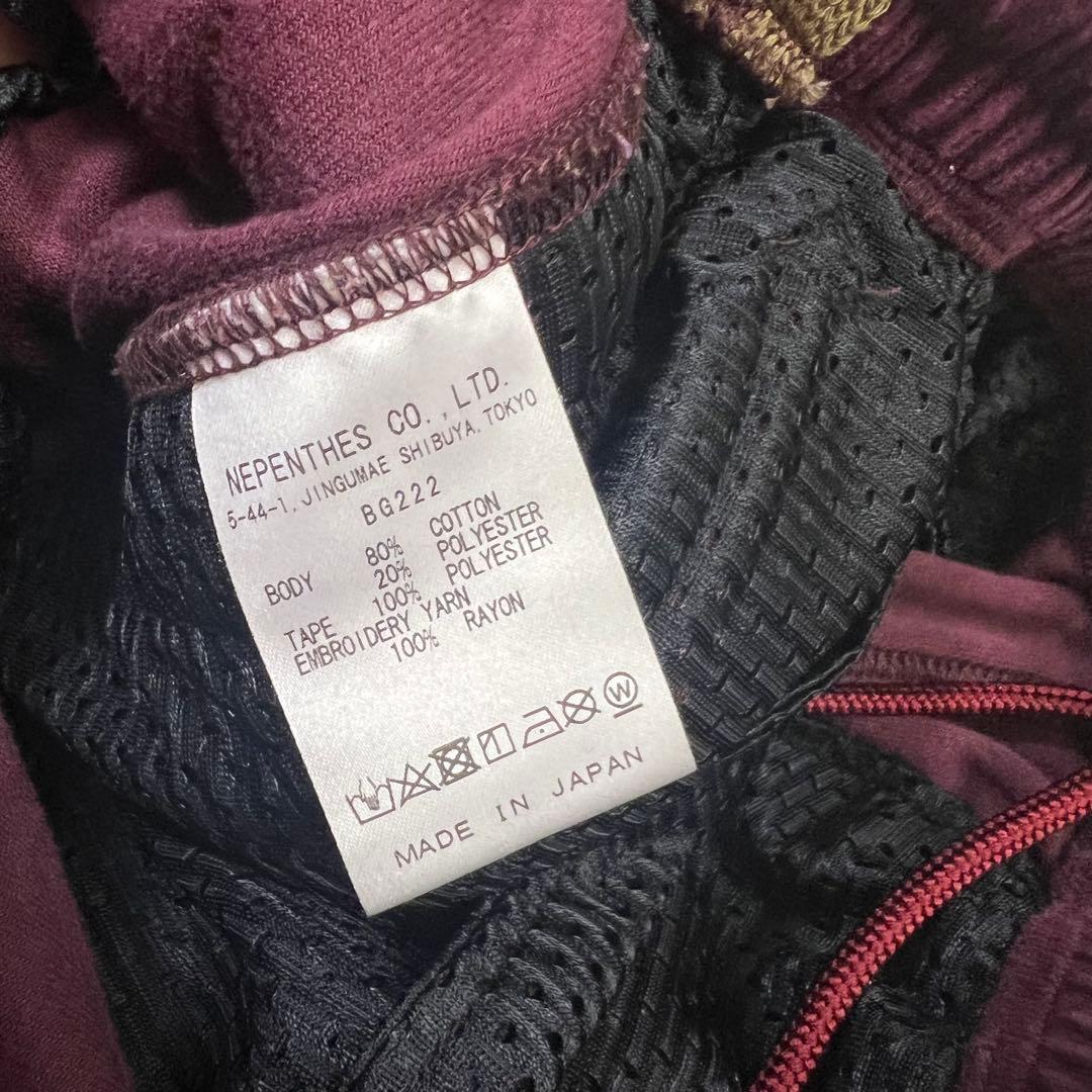 Needles ニードルス ニードルズ トラックパンツ ベロア Sサイズ 中古