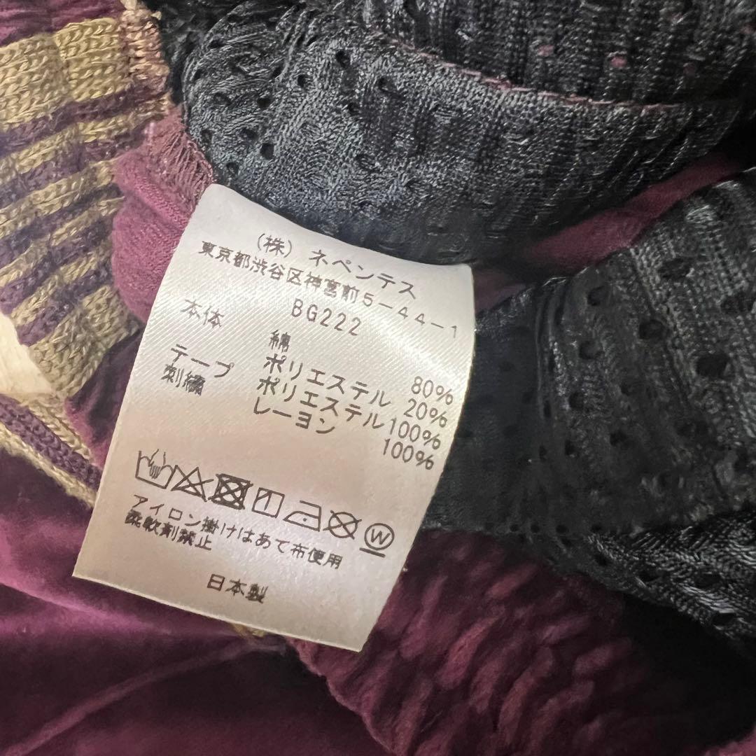 Needles ニードルス ニードルズ トラックパンツ ベロア Sサイズ 中古