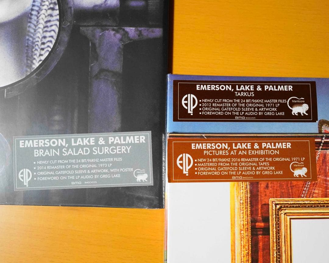 Emerson, Lake & Palmer 新品レコード