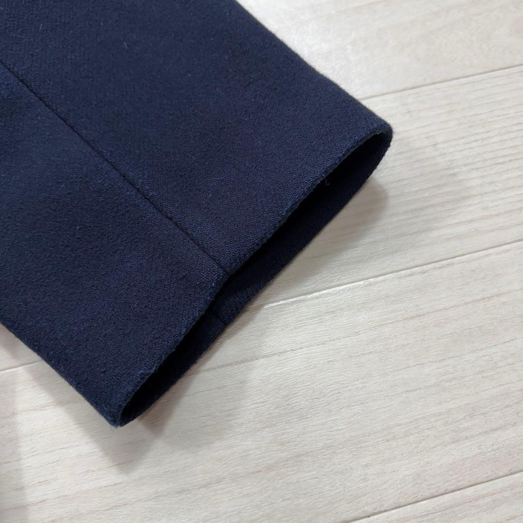 完売品 シンゾーン オーバーサイズ ダブルブレスト Pコート ネイビー 36 S