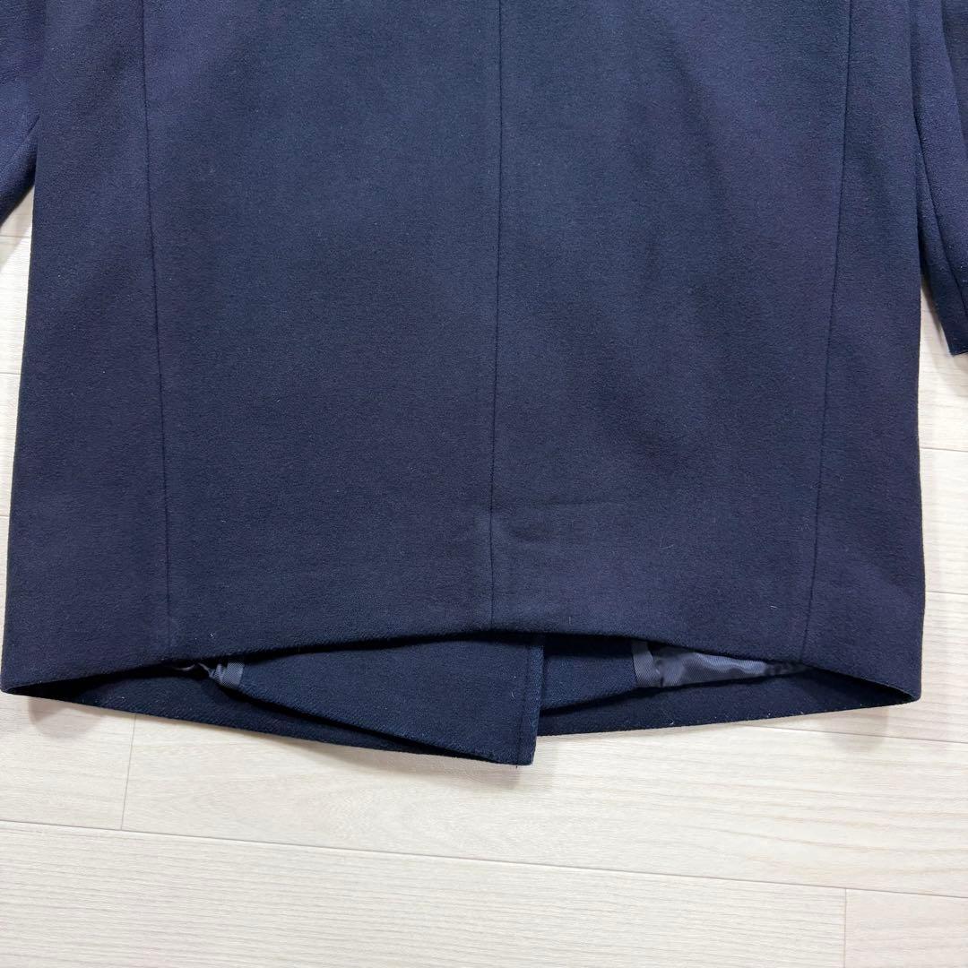 完売品 シンゾーン オーバーサイズ ダブルブレスト Pコート ネイビー 36 S