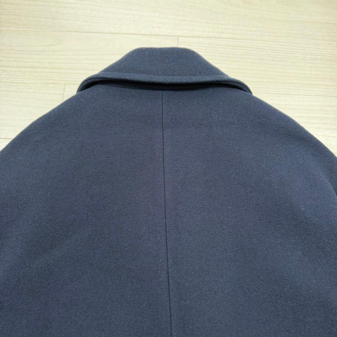 完売品 シンゾーン オーバーサイズ ダブルブレスト Pコート ネイビー 36 S