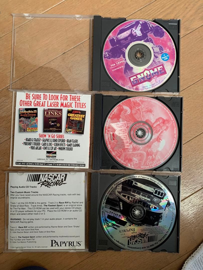 Windws 95日本語版 G.NOME NASCAR DOOM