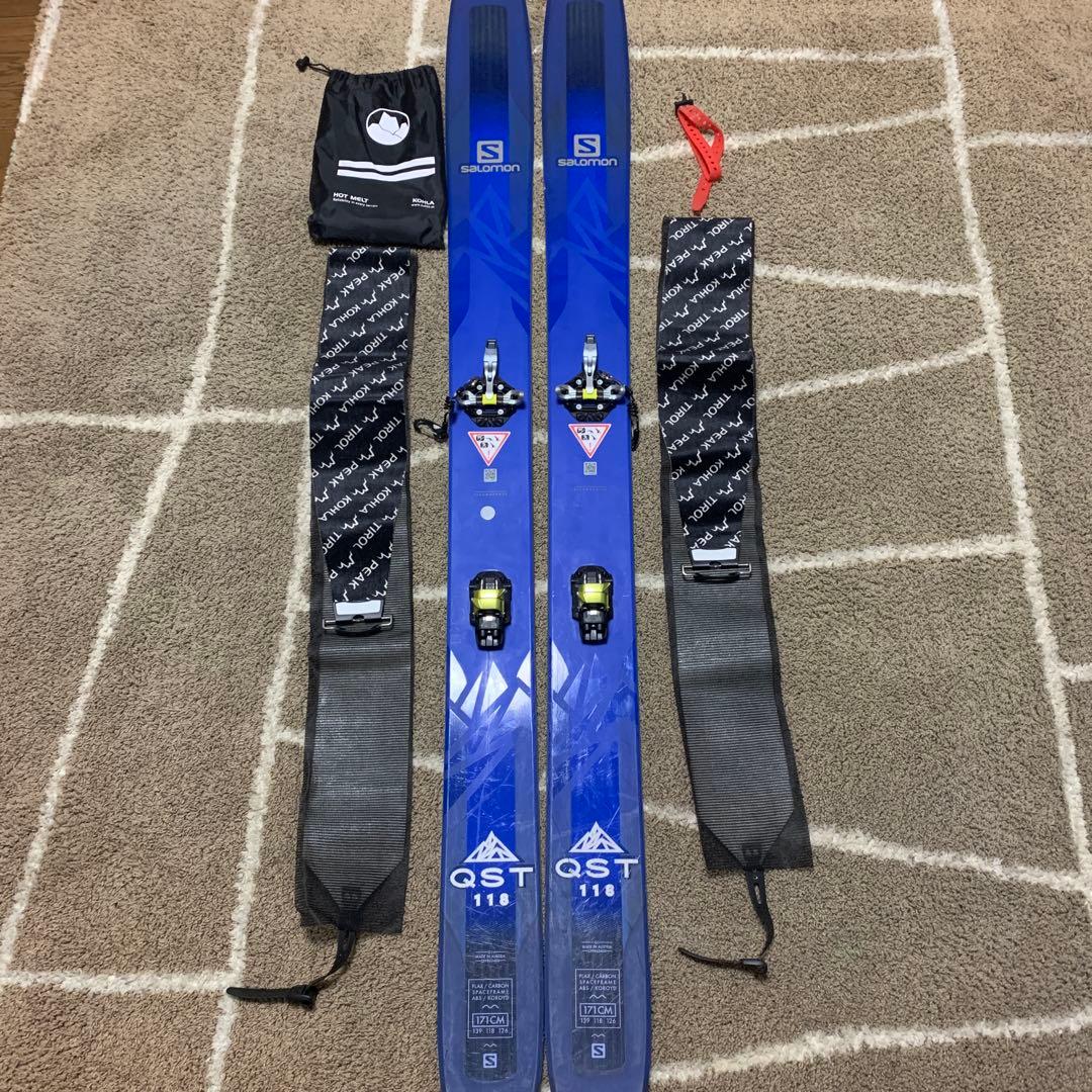 Salomon QST 118 スキー 171CM BCセット