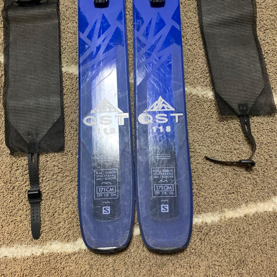 Salomon QST 118 スキー 171CM BCセット