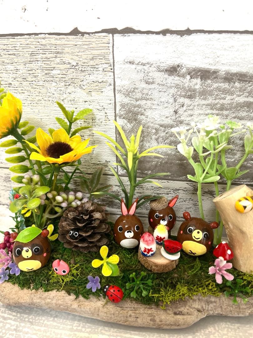 ♡ラブリークロッシェページです♪ どんぐりアート