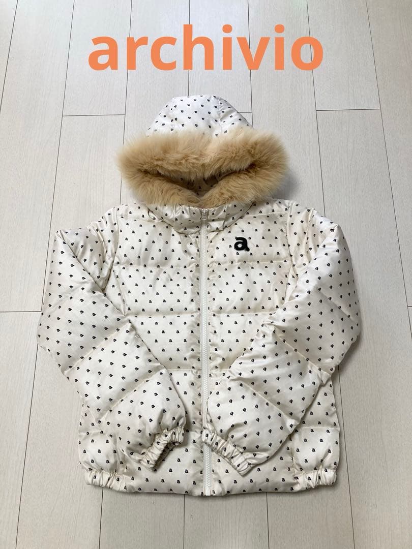 (美品)アルチビオarchivio 中綿ダウンジャケット・ブルゾン サイズ36