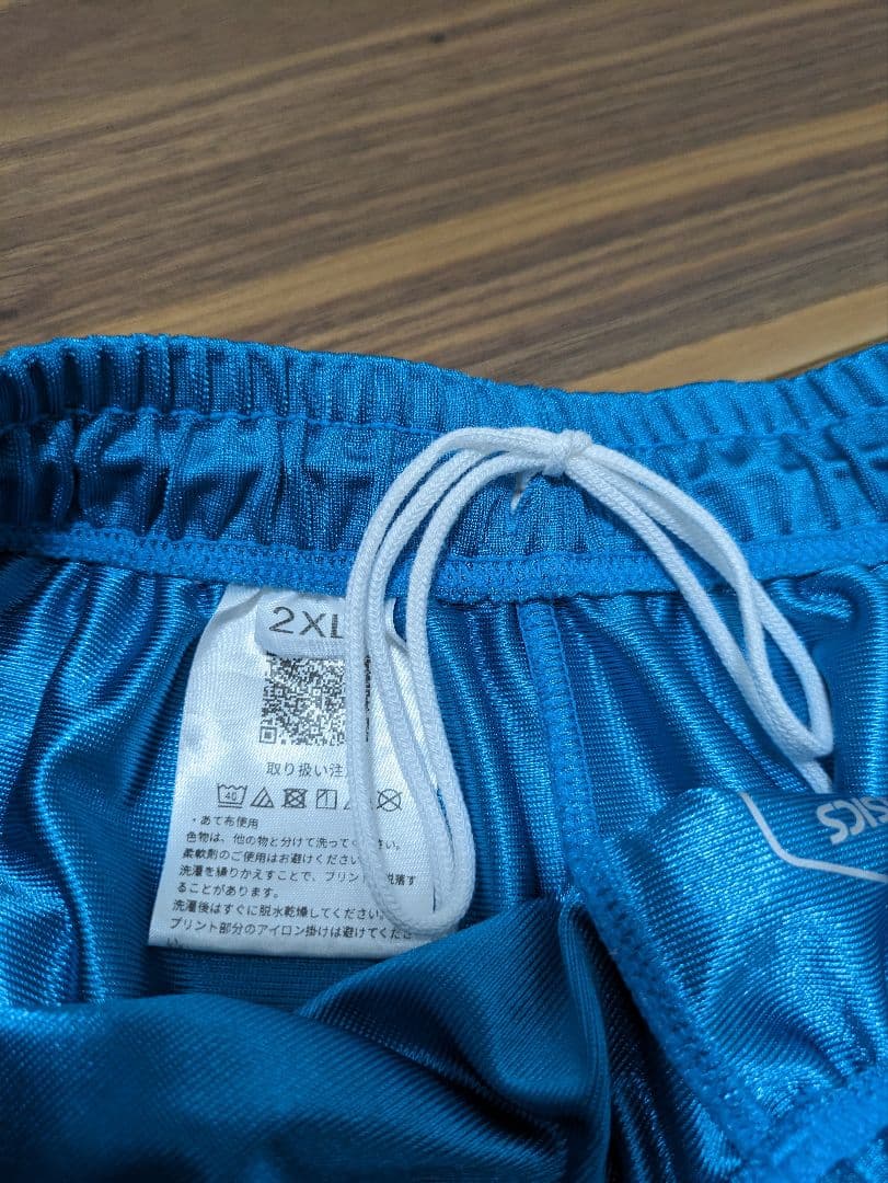 ☆人気ターコイズ　アシックス　バレーボール　ゲームパンツ　パンツ　ASICS