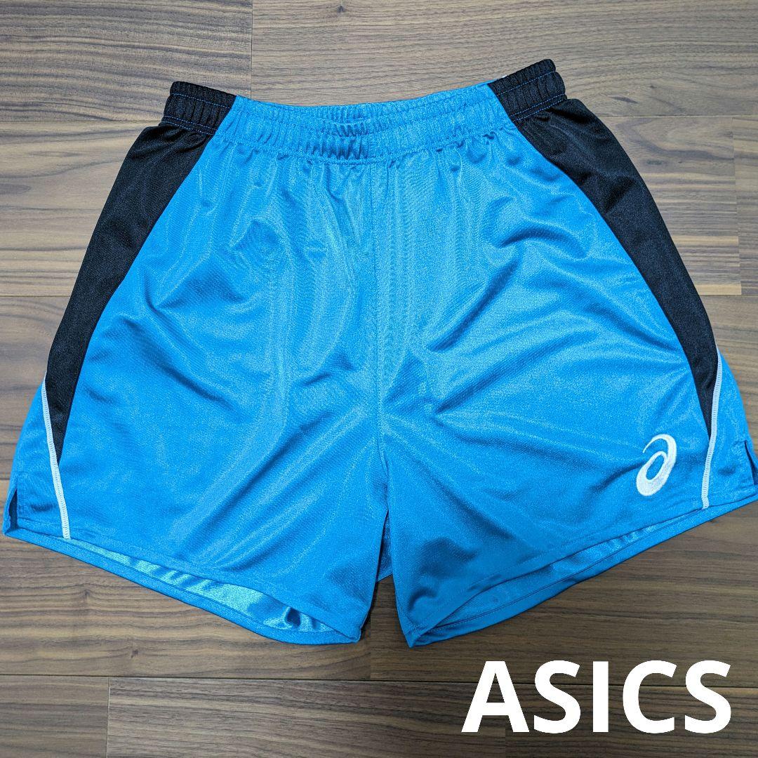 ☆人気ターコイズ　アシックス　バレーボール　ゲームパンツ　パンツ　ASICS