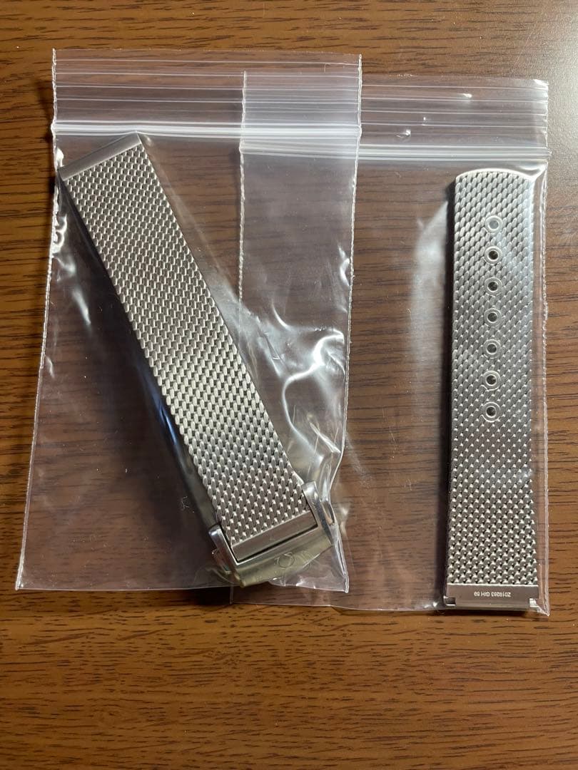 オメガ純正ミラネーゼ　ステンレスベルト